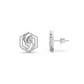 Radiant Gem Diamond Earring 18K