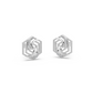 Radiant Gem Diamond Earring 18K
