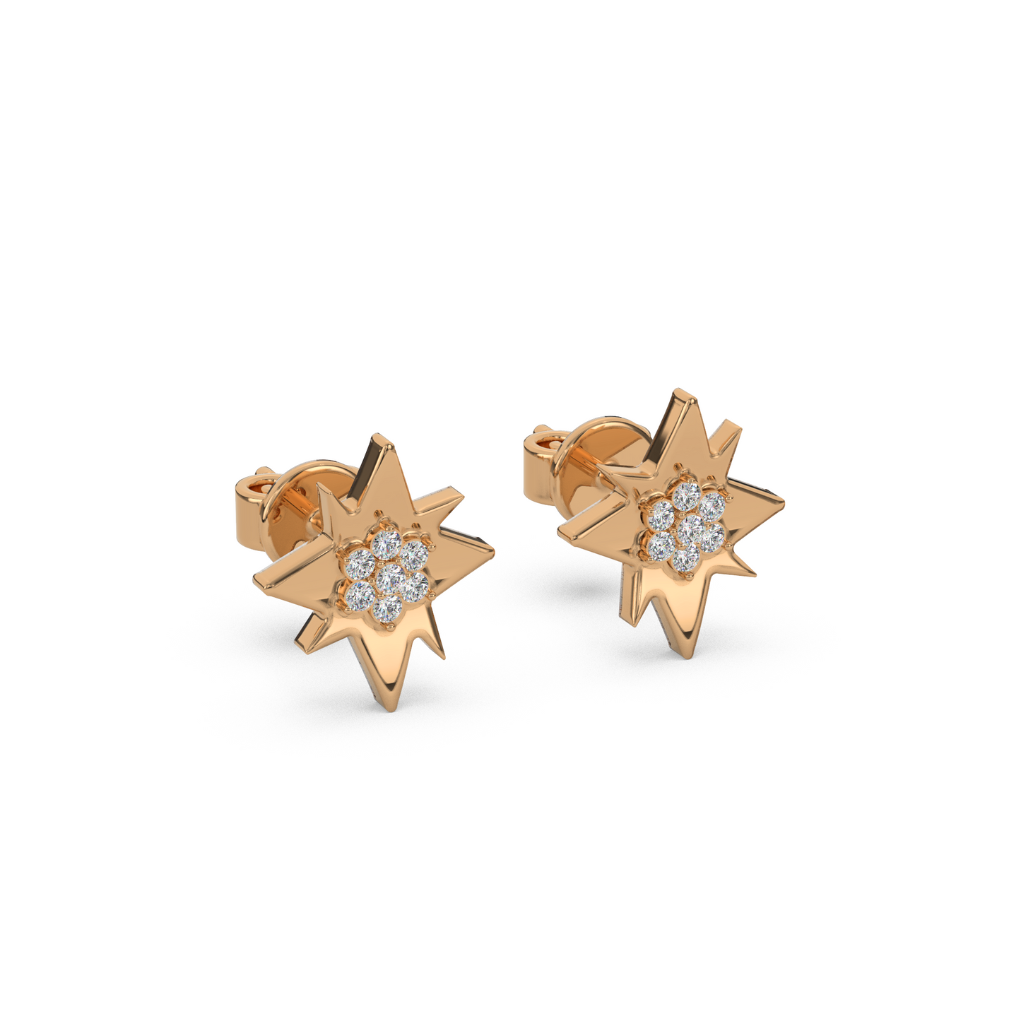Surya Shakti Earrings 18K