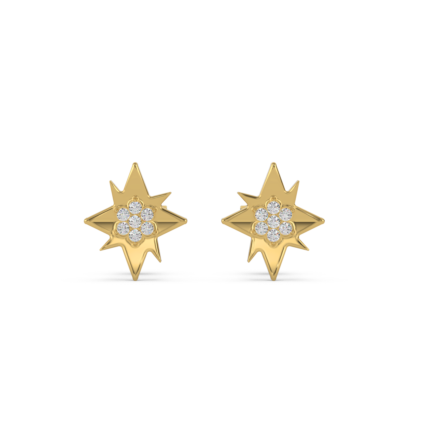 Surya Shakti Earrings 18K
