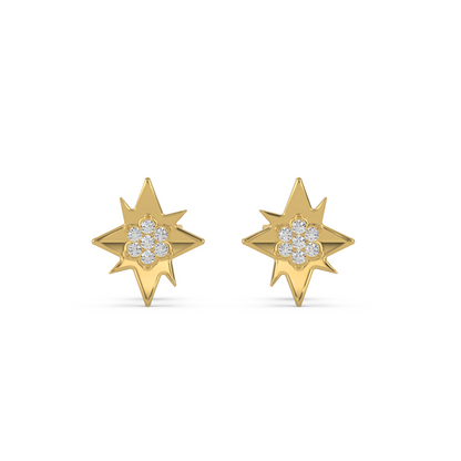 Surya Shakti Earrings 18K
