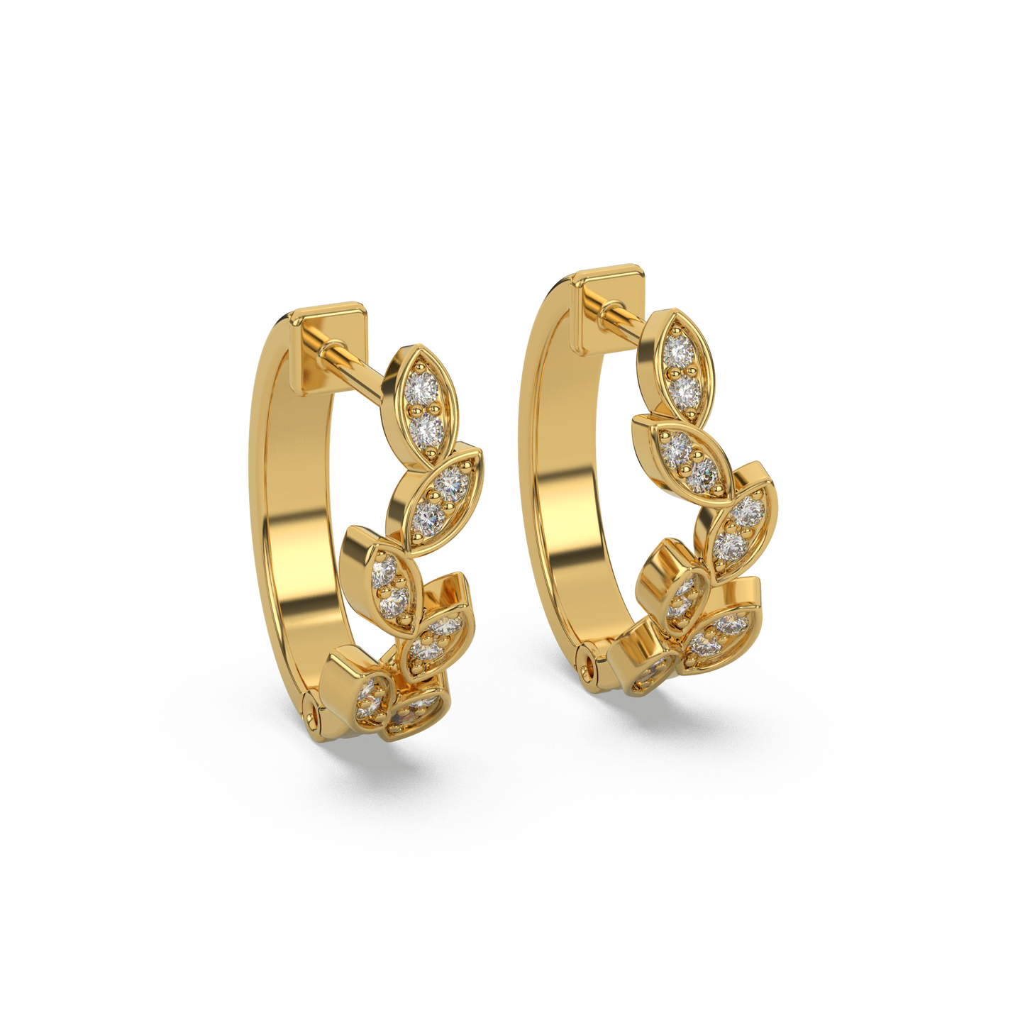 Swarna Sparsh Earrings 18K