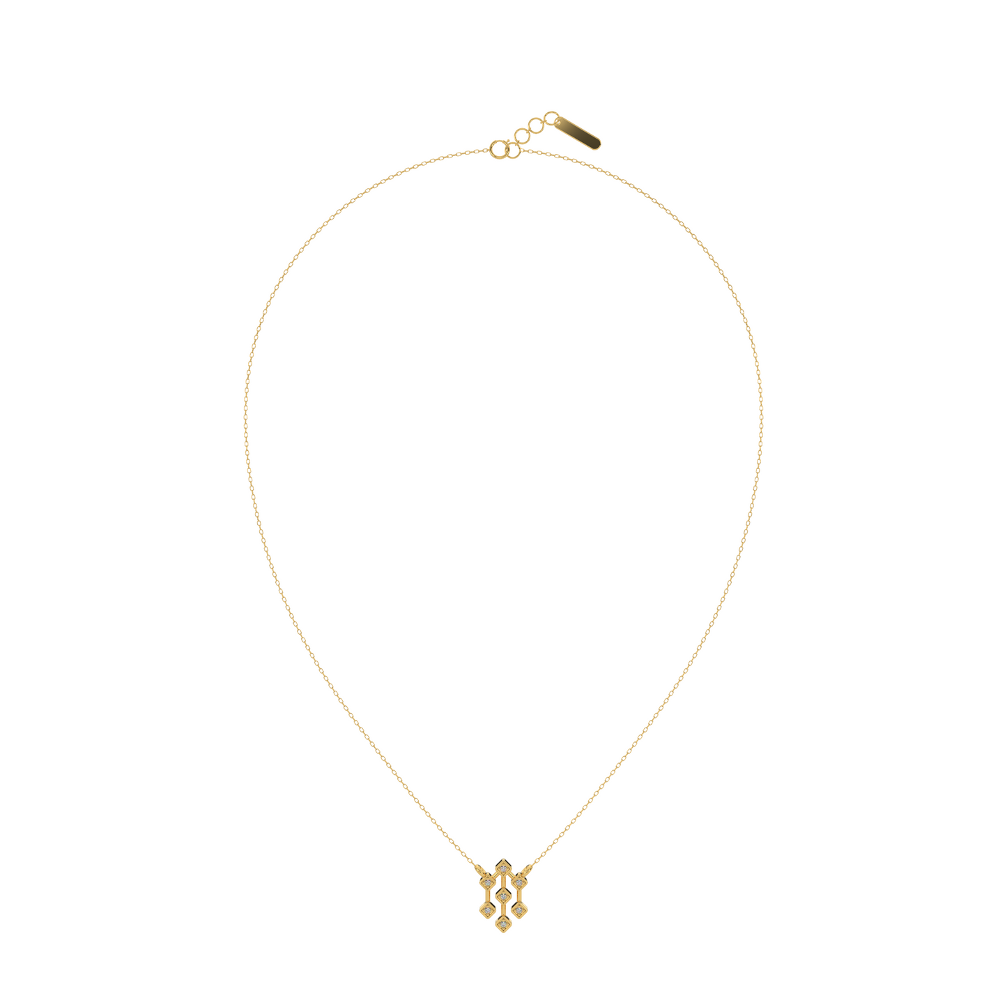 Celestial Tempest Necklace 18k