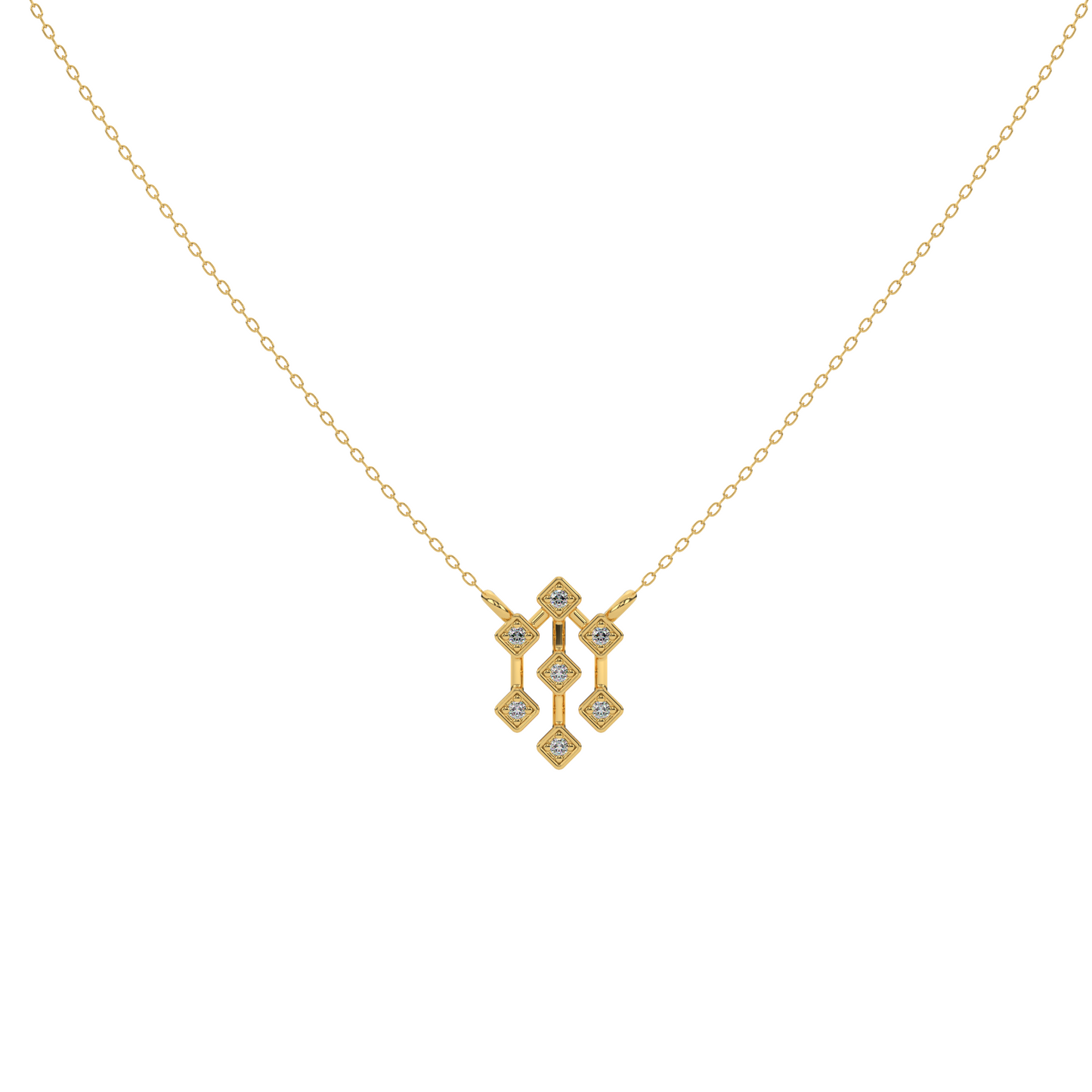 Celestial Tempest Necklace 18k