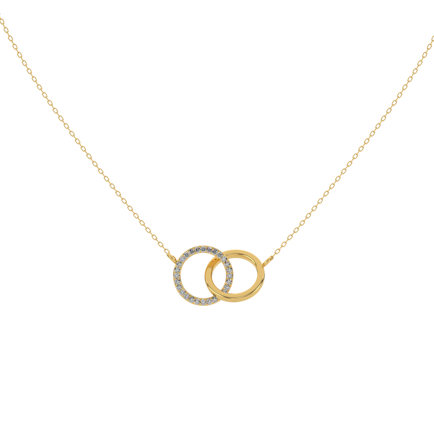 Radiant Mirage Necklace 18k