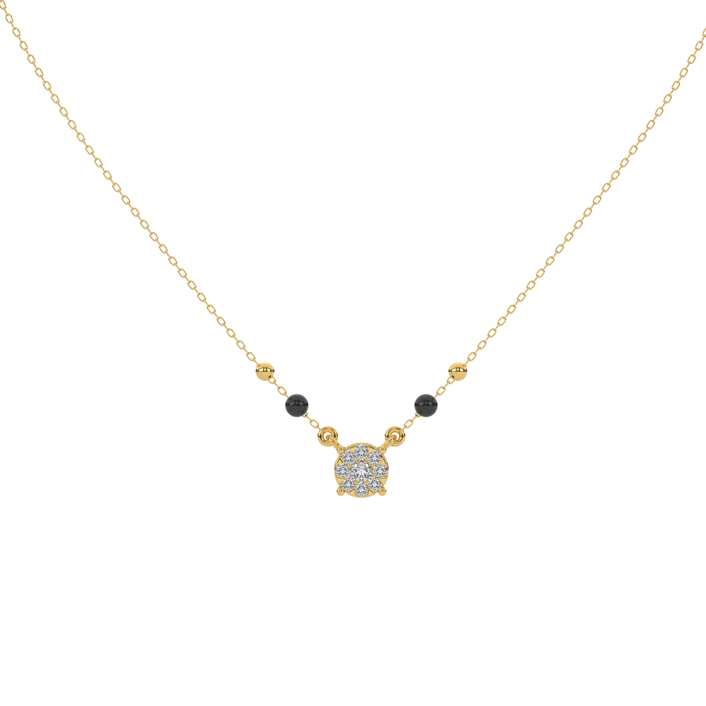 Sowbhagyam Sankalpa Mangalsutra 18k