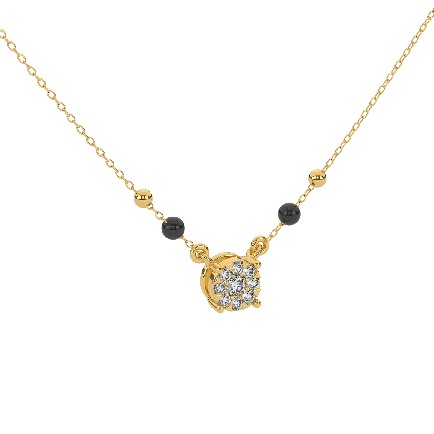 Sowbhagyam Sankalpa Mangalsutra 18k