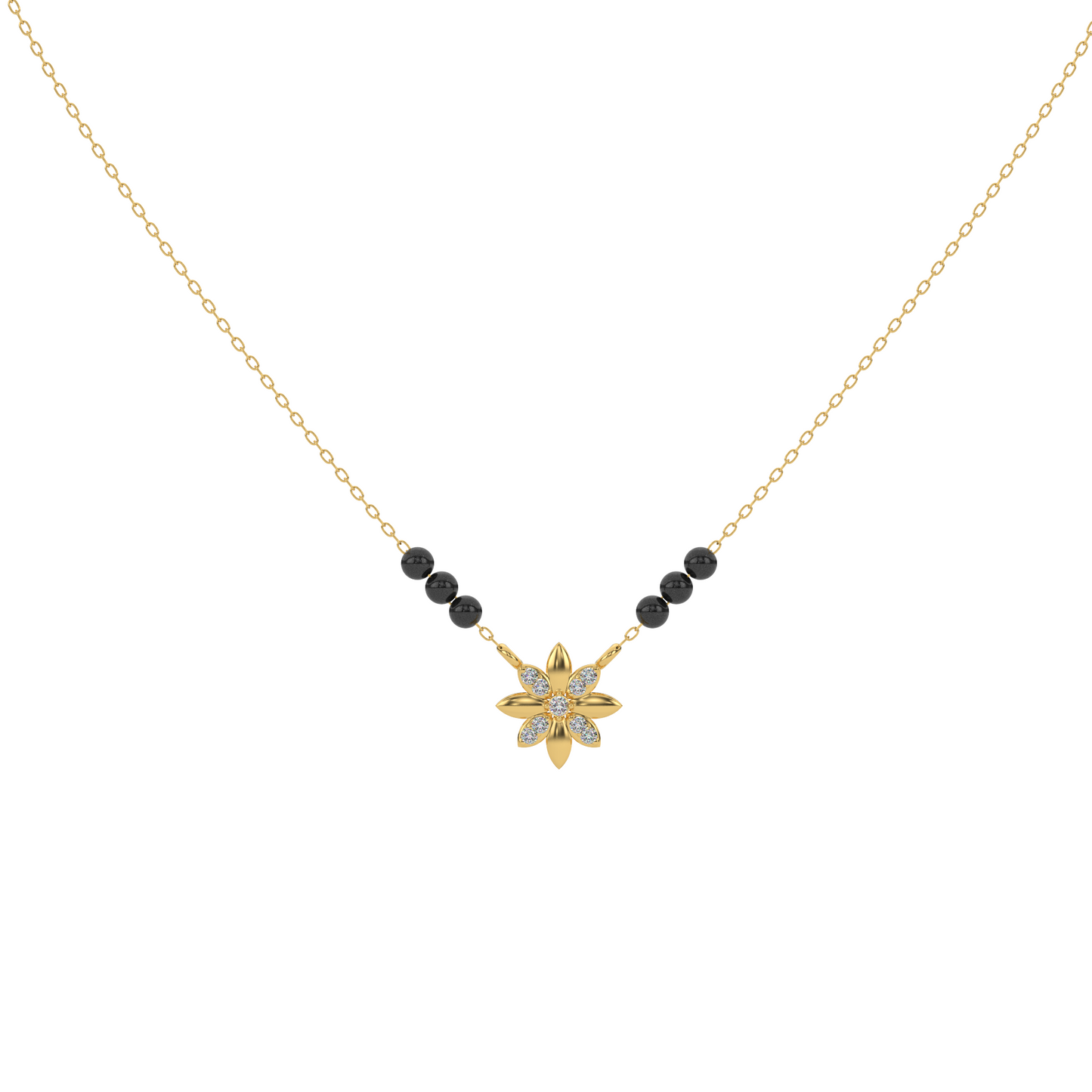 Suvarna Siddhi Mangalsutra 18k