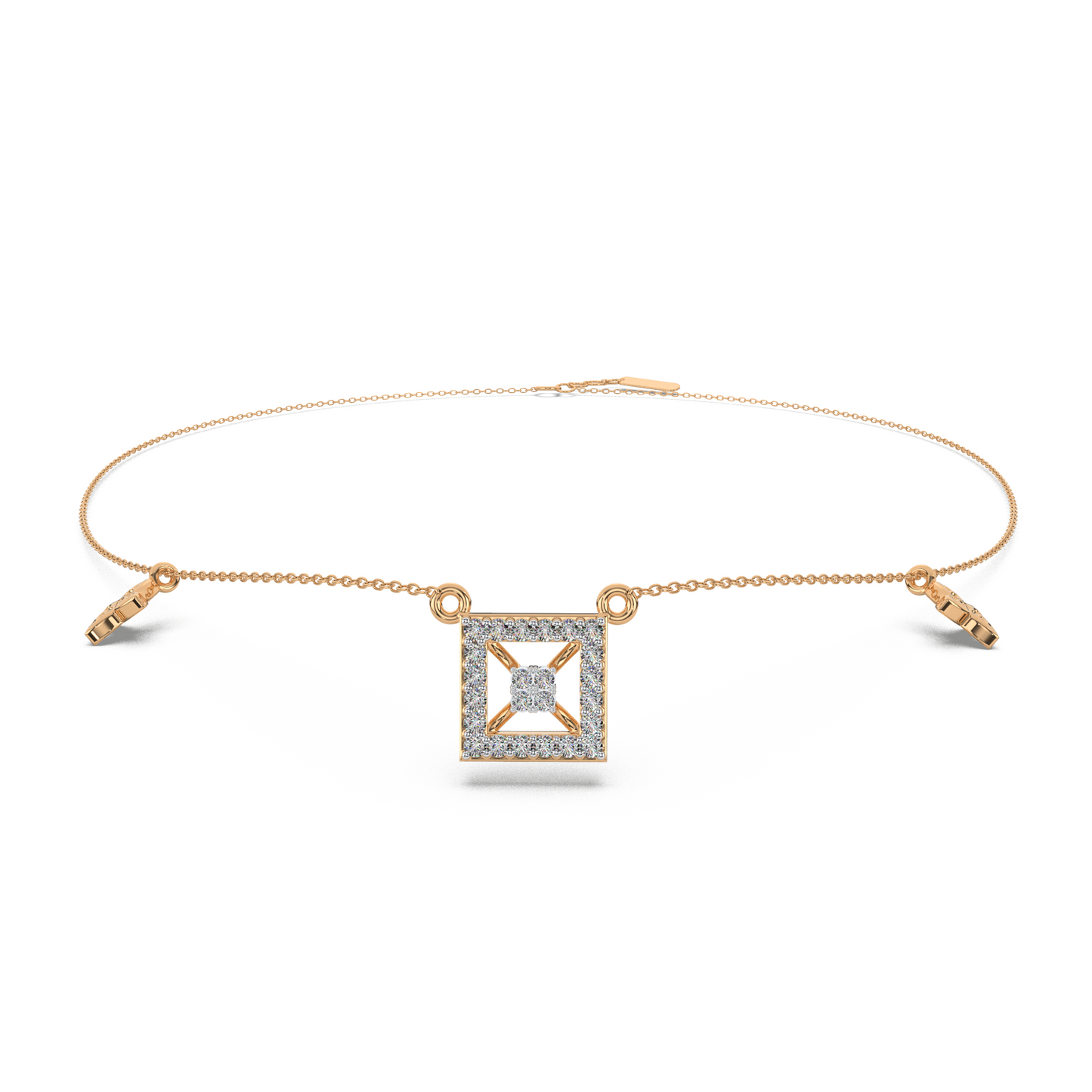Golden Symphony Necklace 18k