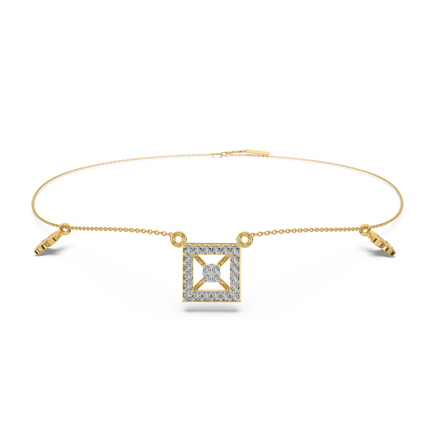 Golden Symphony Necklace 18k
