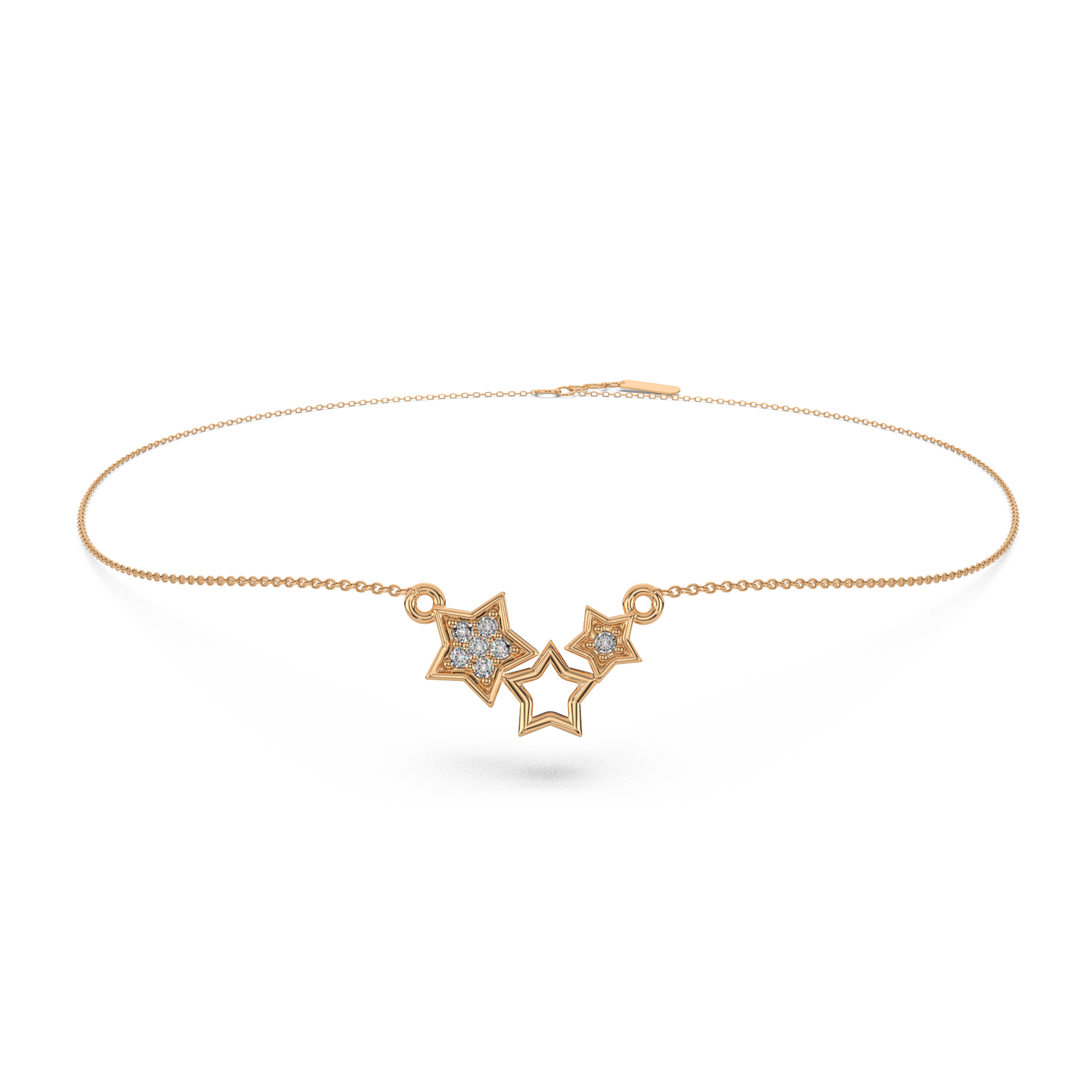 Diamond Whisper Necklace 18k