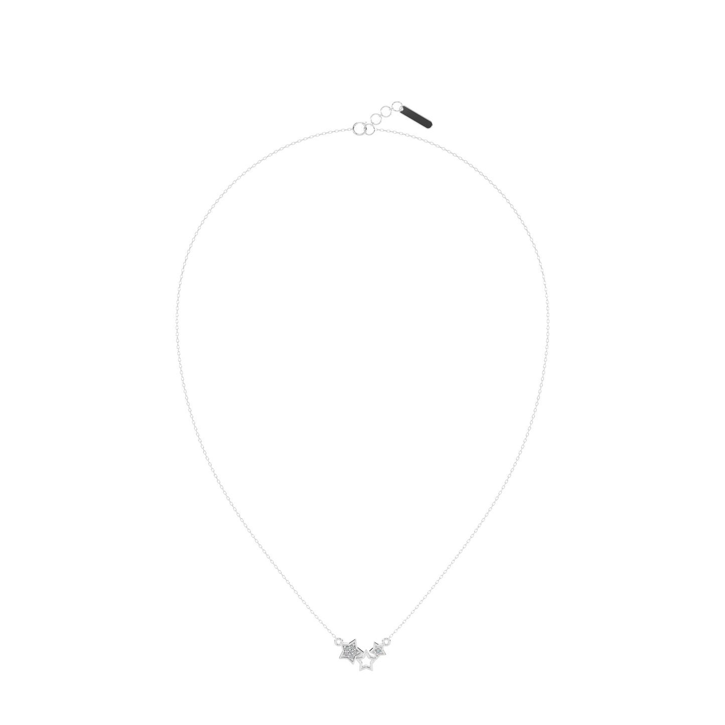 Diamond Whisper Necklace 18k