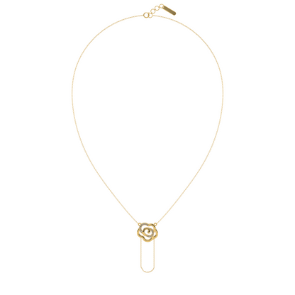 Ethereal Ember Necklace 18k