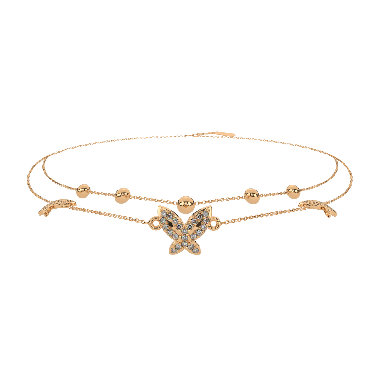 Lustrous Tempest Necklace 18k