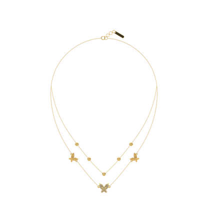 Lustrous Tempest Necklace 18k