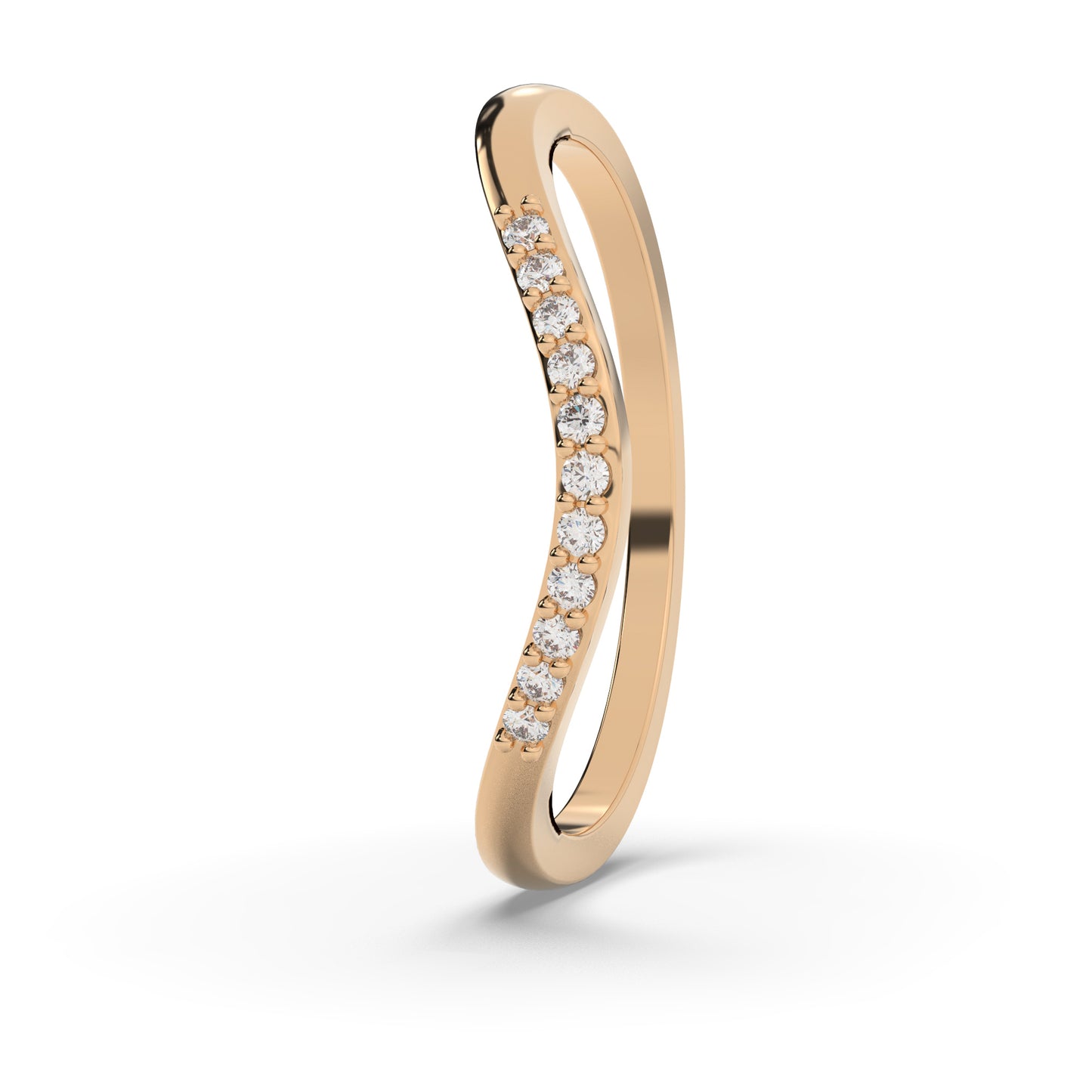 Quartz 18Kt Diamond Ring