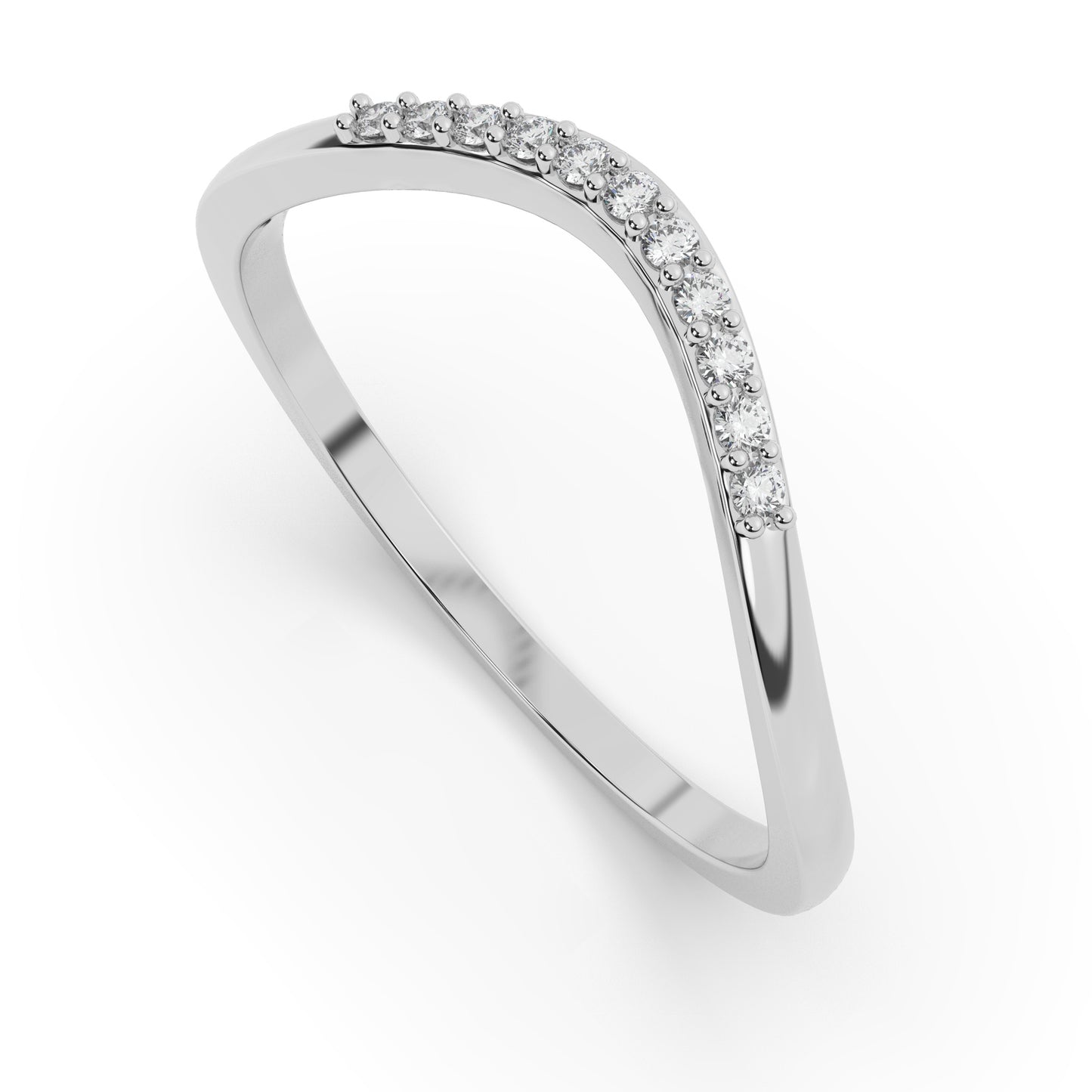 Quartz 14Kt Diamond Ring