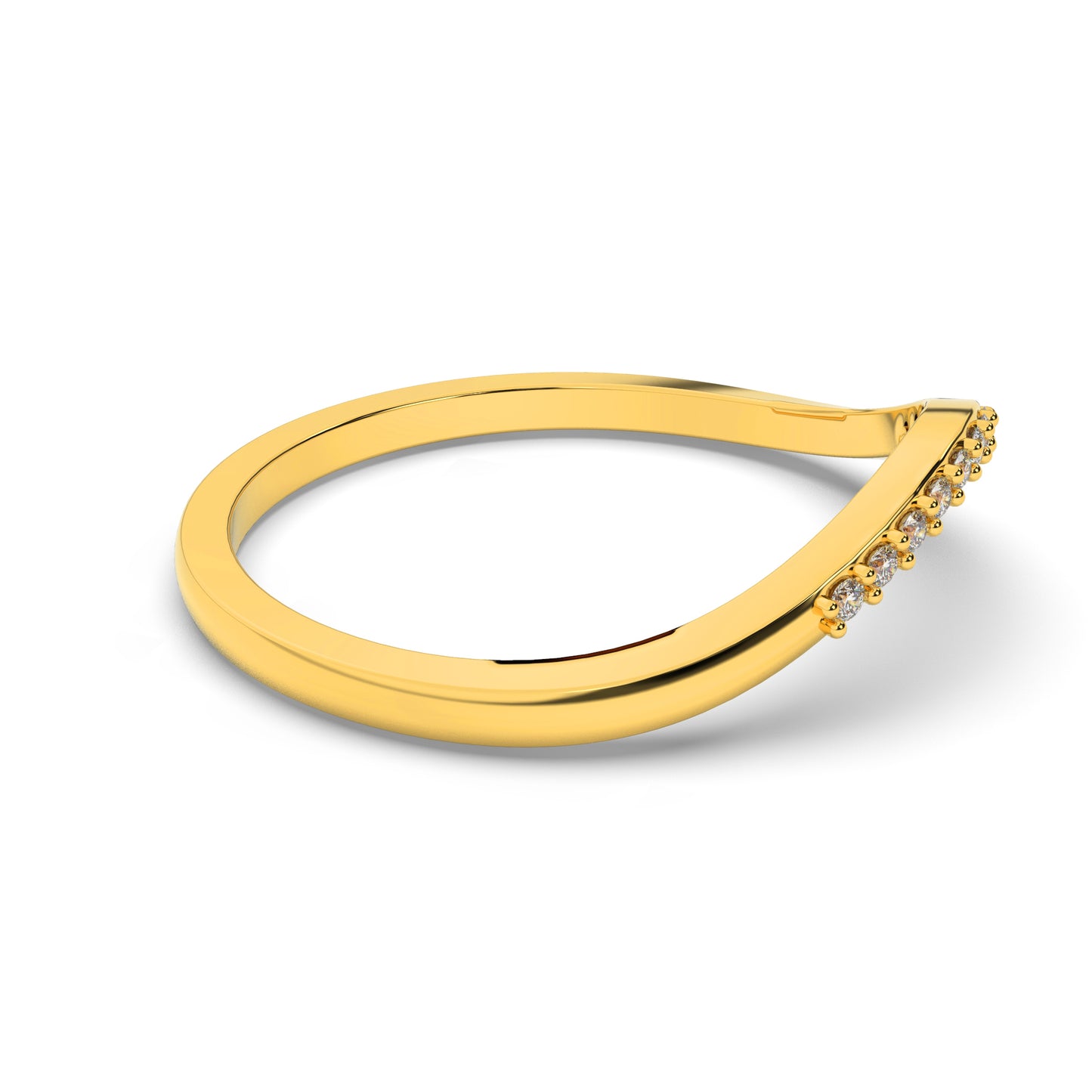 Quartz 14Kt Diamond Ring