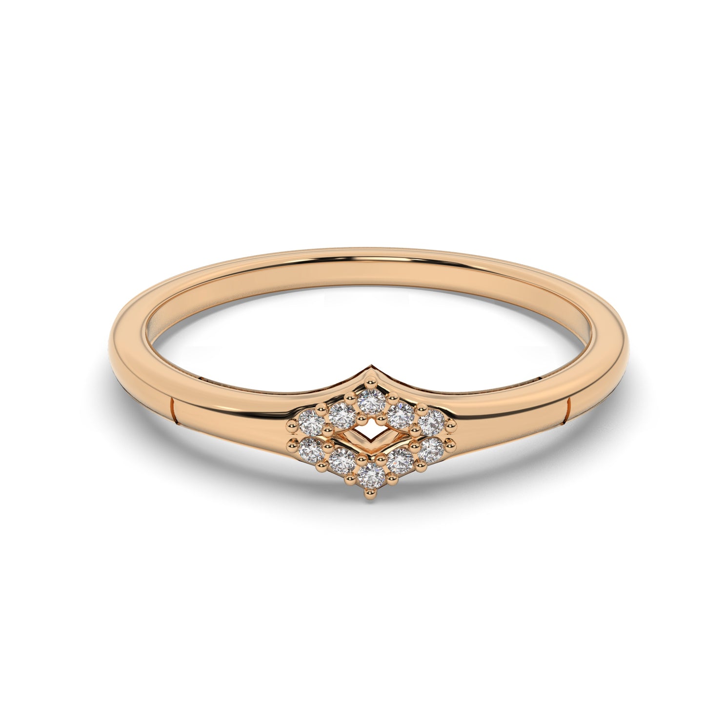 Echo 14Kt Diamond Ring For Women