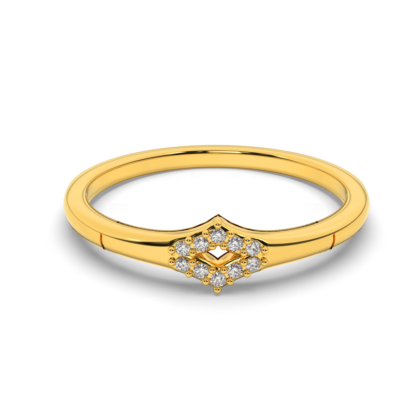 Echo 14Kt Diamond Ring For Women