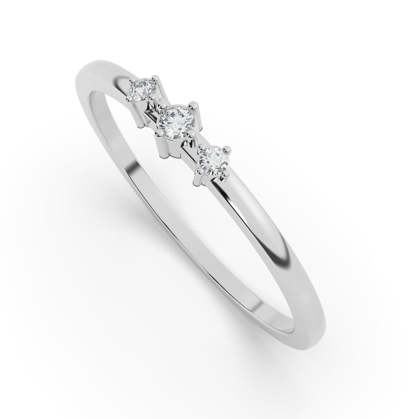 Typhoon 18Kt Diamond Ring