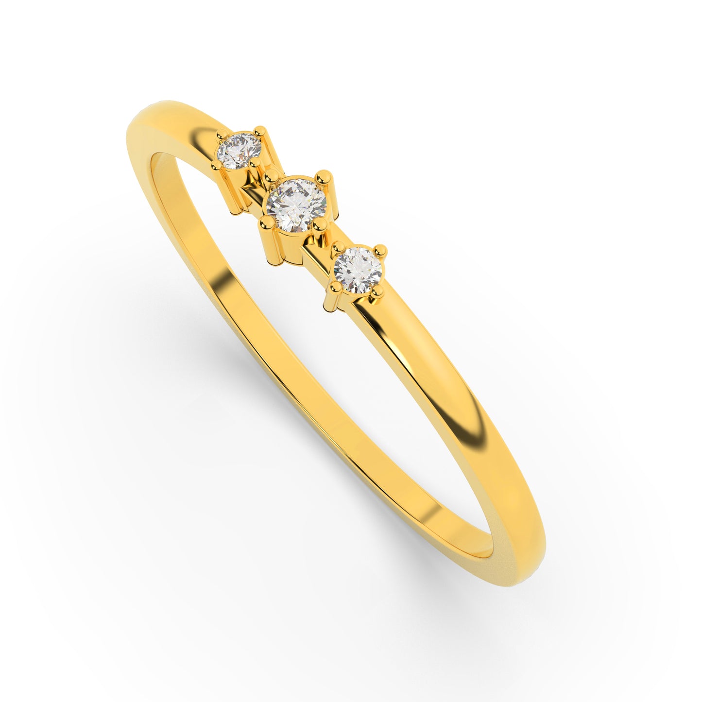 Typhoon 18Kt Diamond Ring