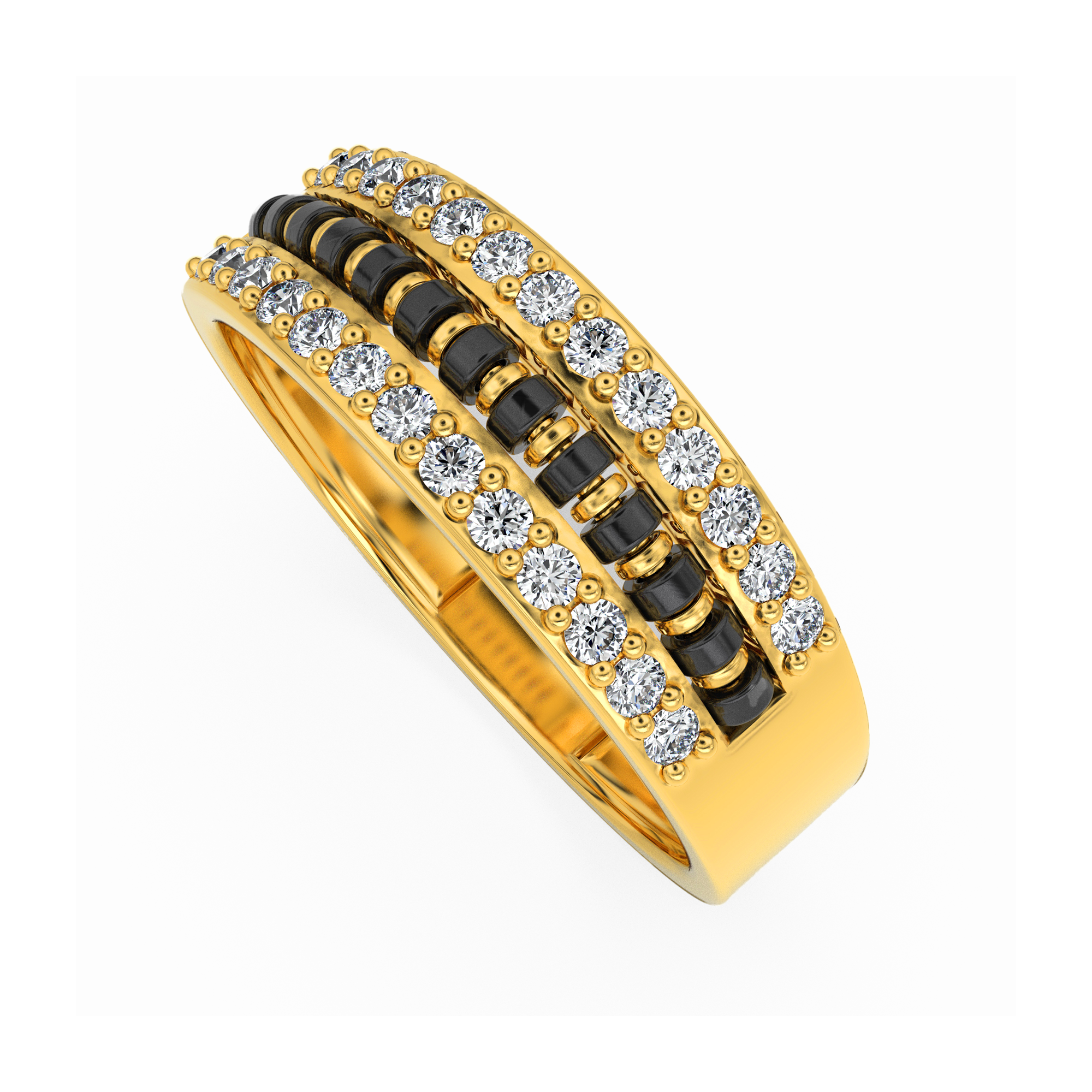 Cascade 14Kt Diamond Ring