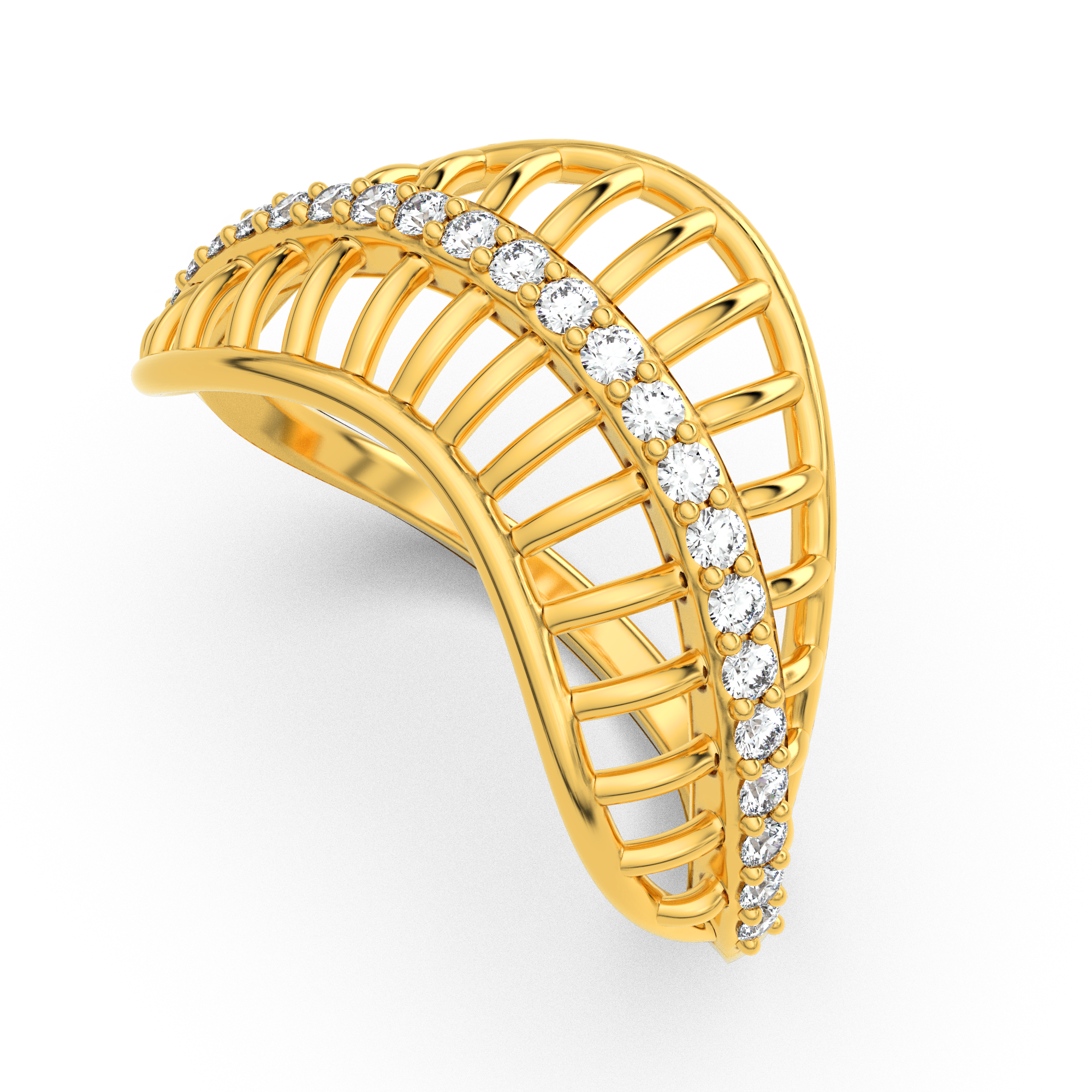 Ethereal 14Kt Diamond Ring