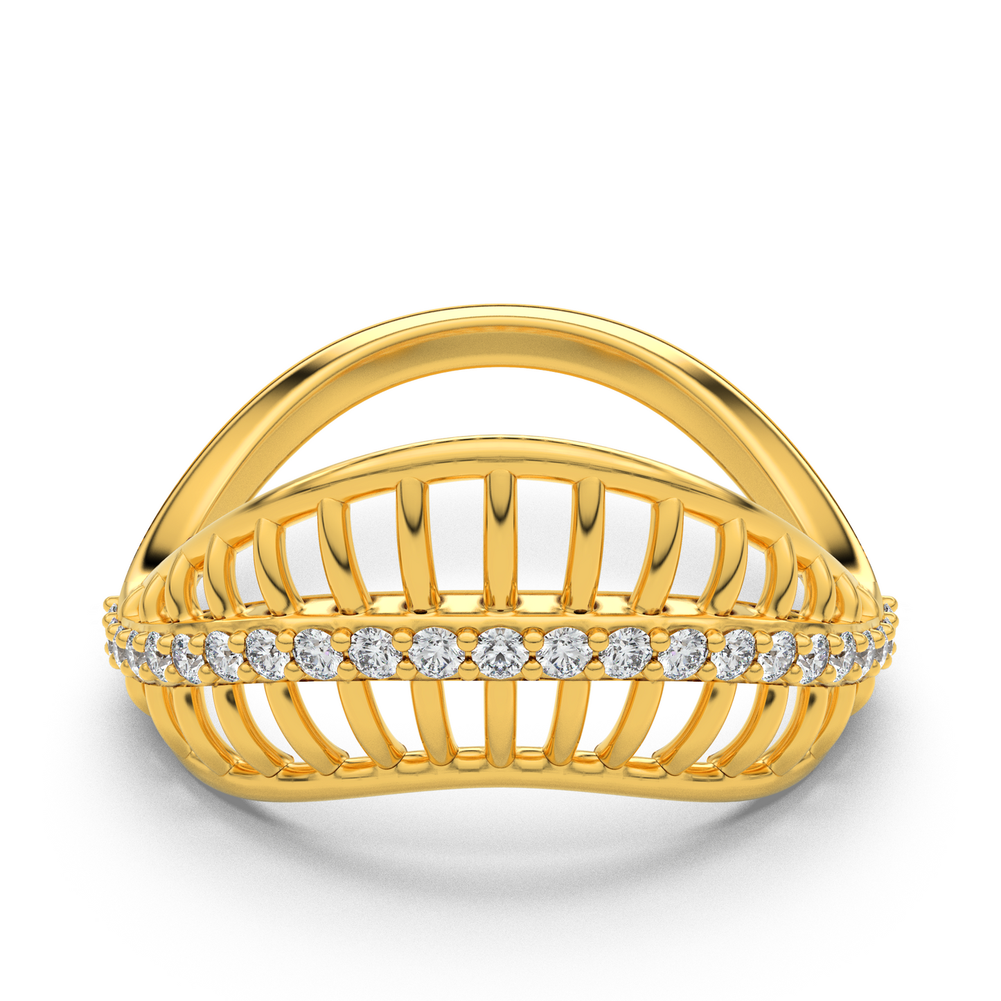 Ethereal 14Kt Diamond Ring