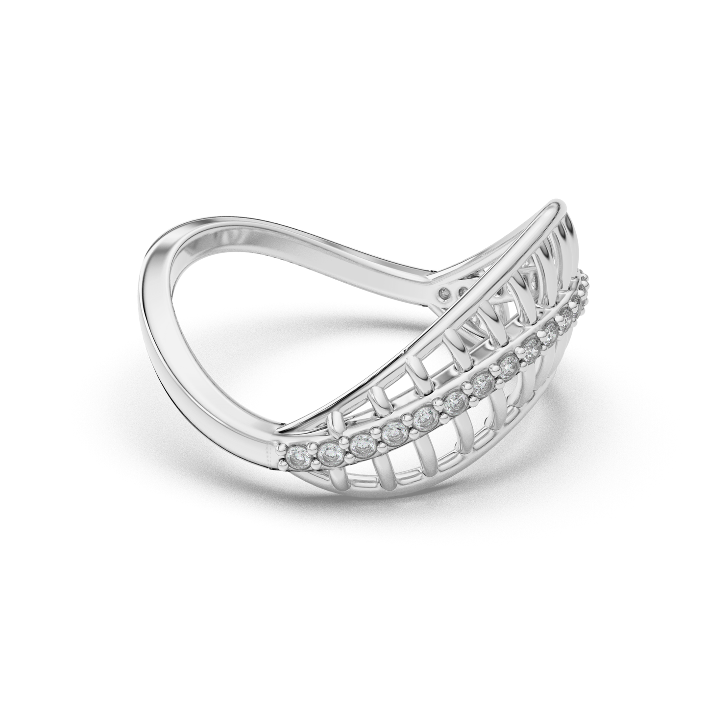 Ethereal 14Kt Diamond Ring