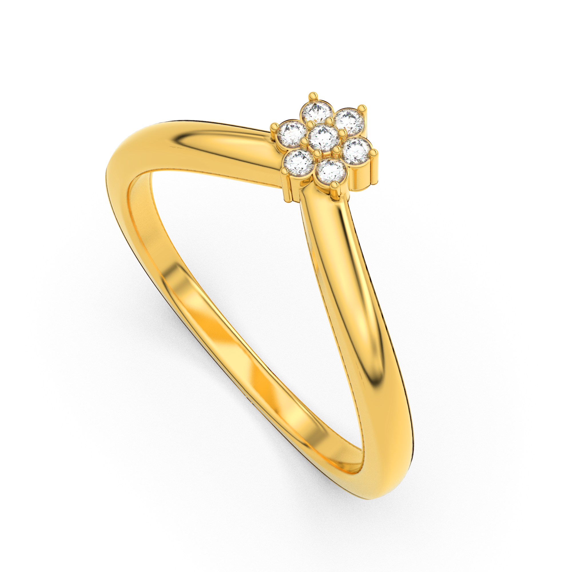 Serenade 14Kt Diamond Ring