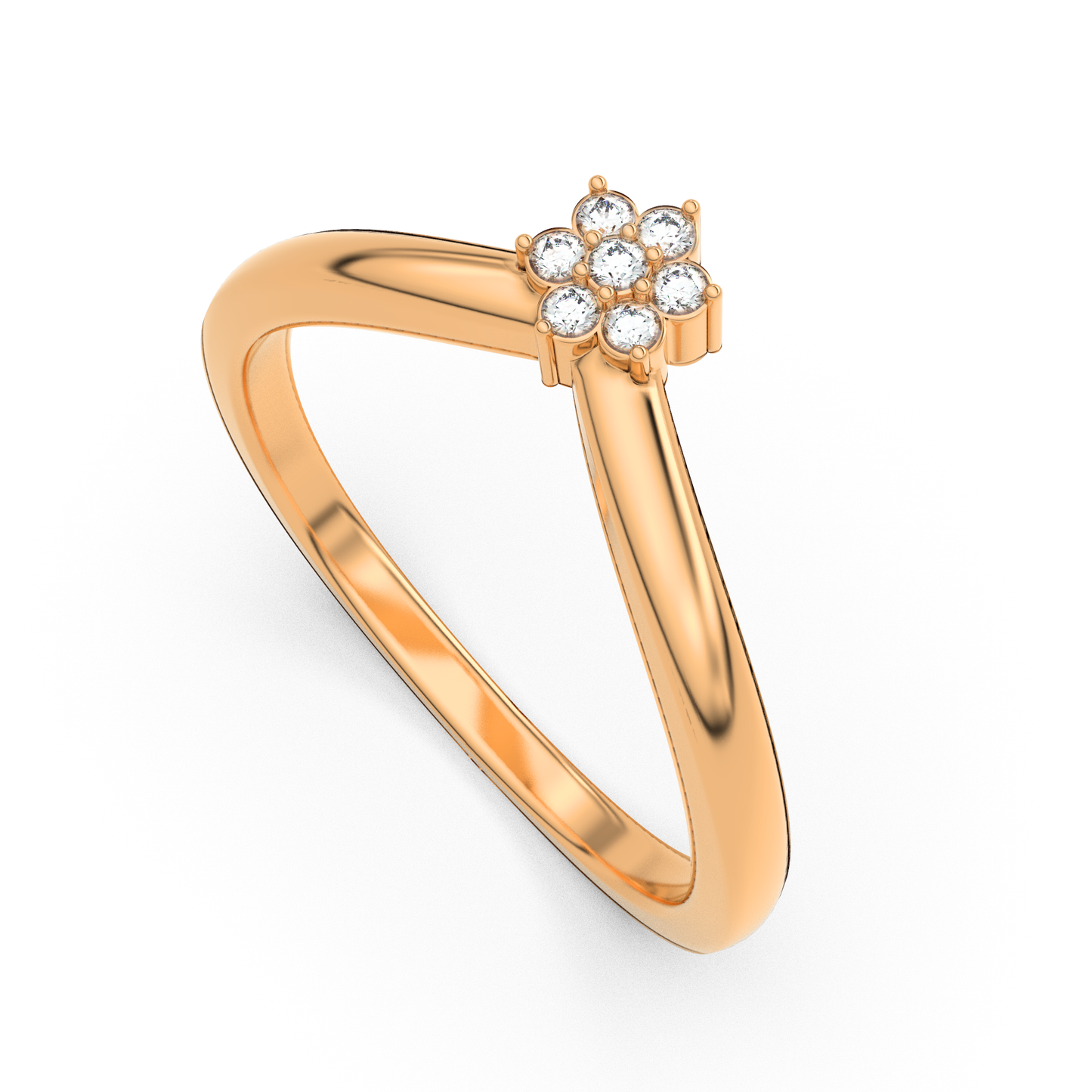 Serenade 14Kt Diamond Ring