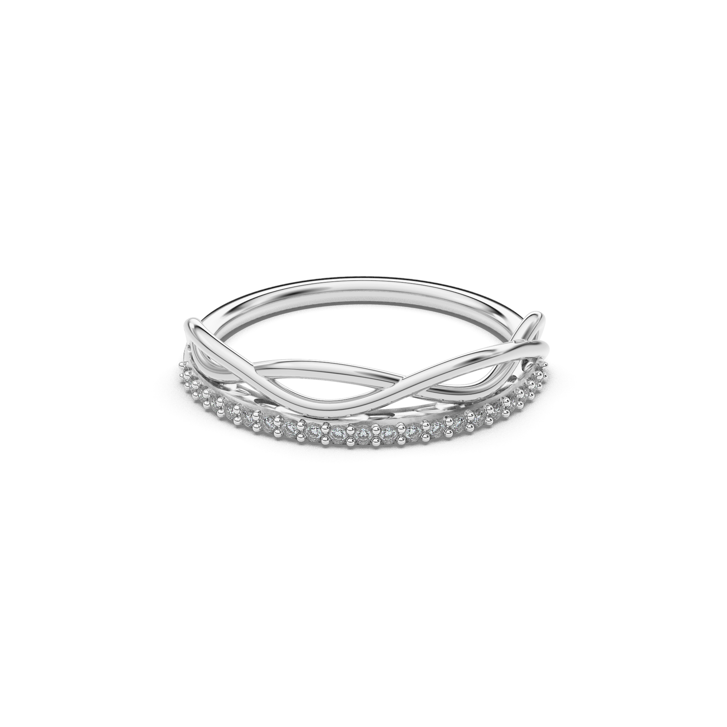 Whispering Oasis 18Kt Diamond Ring