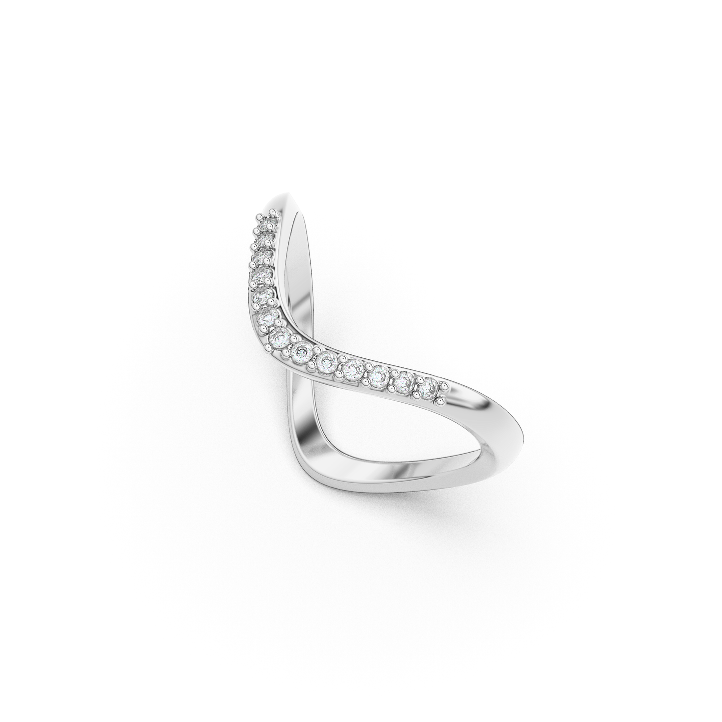 Twilight Luster 18Kt Diamond Ring