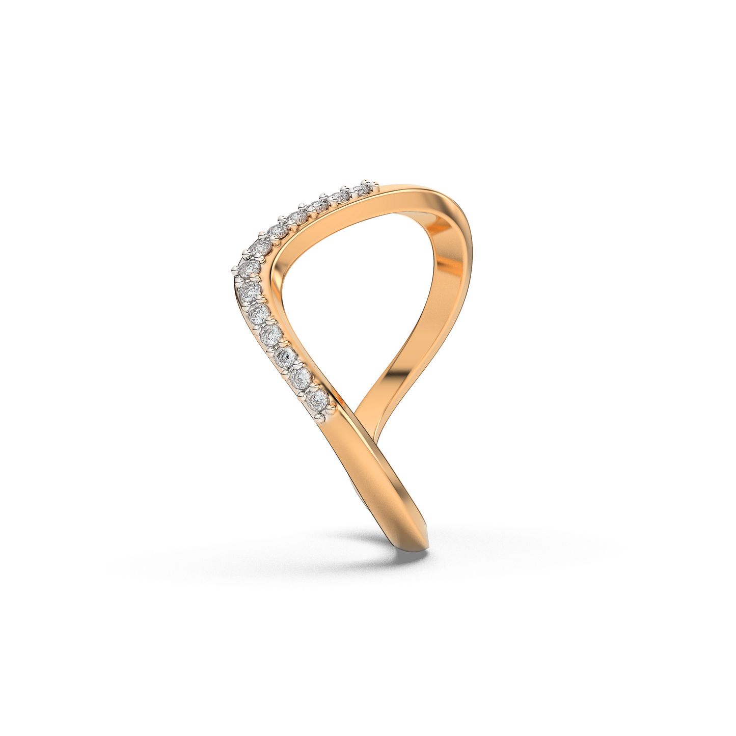 Twilight Luster 14Kt Diamond Ring