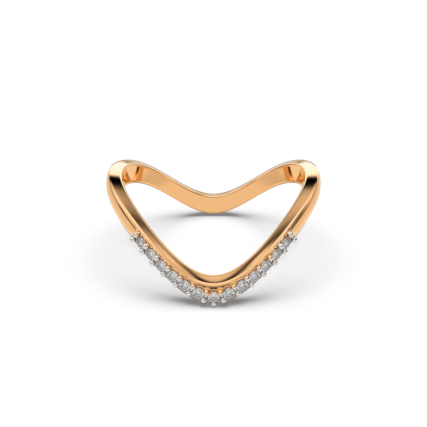 Twilight Luster 14Kt Diamond Ring