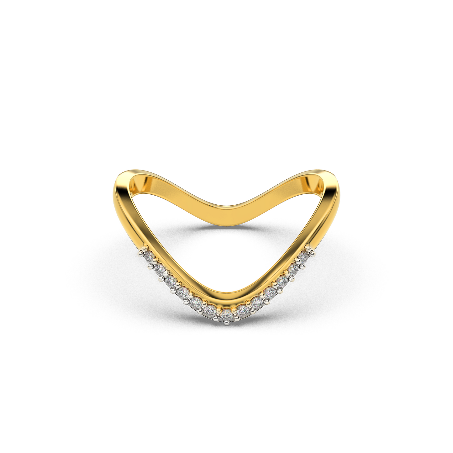 Twilight Luster 18Kt Diamond Ring