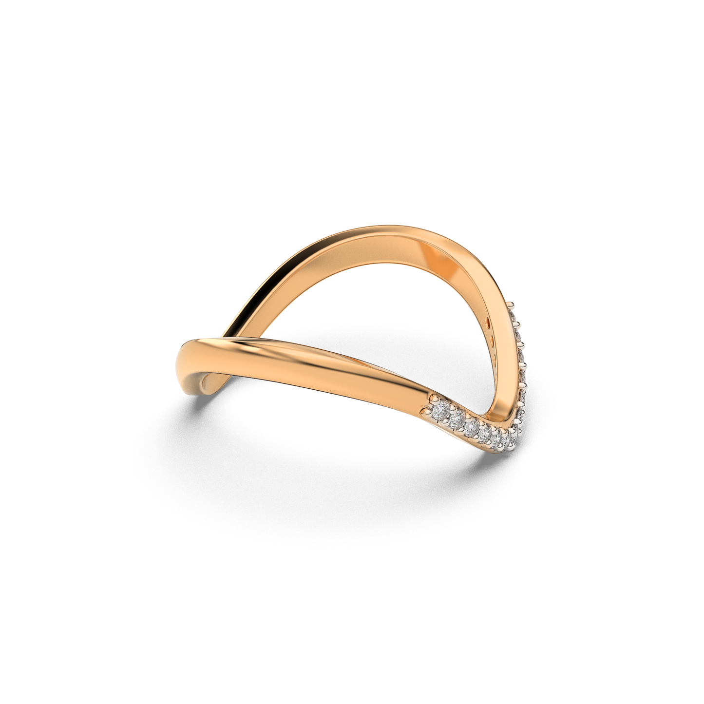 Twilight Luster 14Kt Diamond Ring