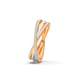 Blushing Twilight 14Kt Diamond Ring