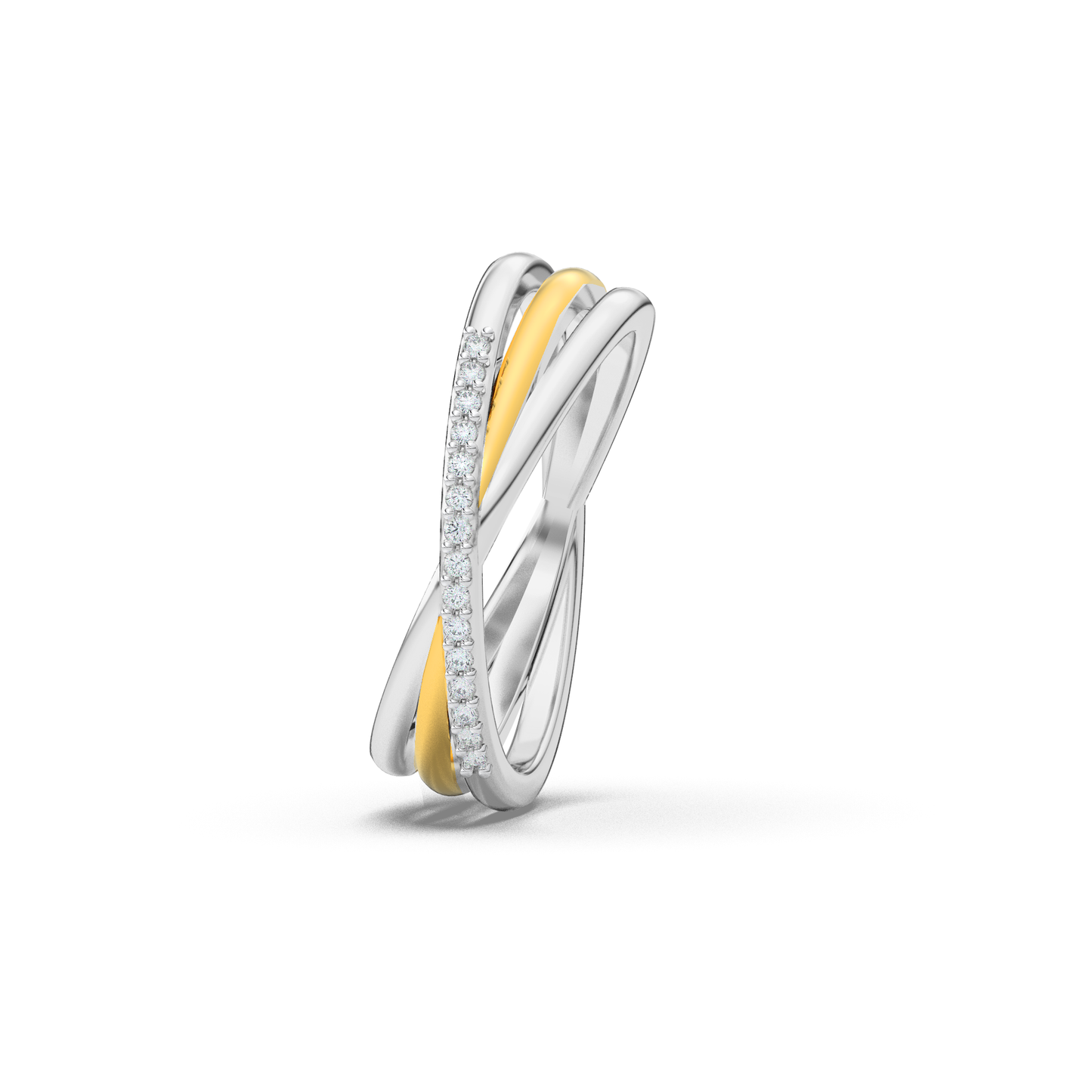 Blushing Twilight 14Kt Diamond Ring