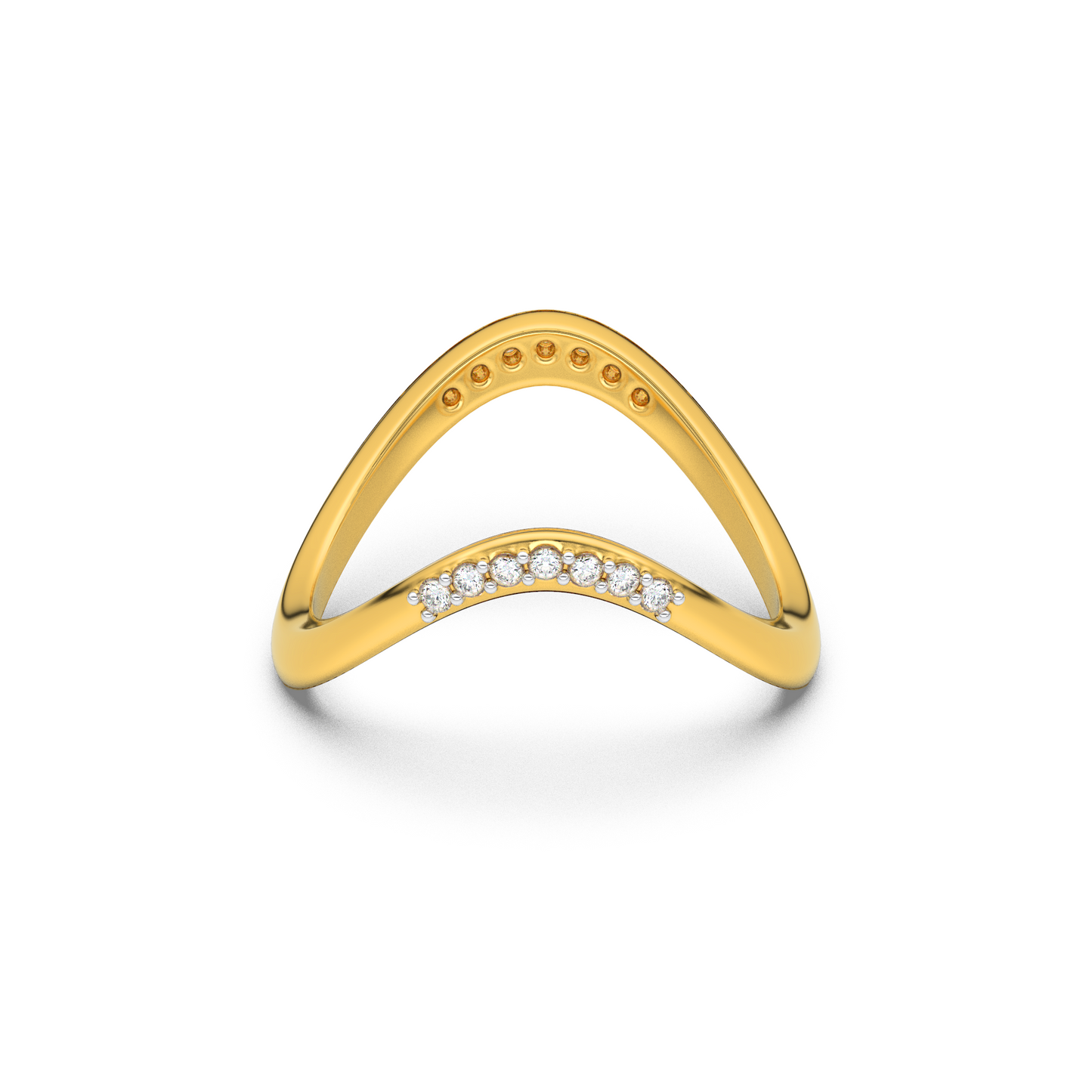 Whispering Symphony 18Kt Diamond Ring
