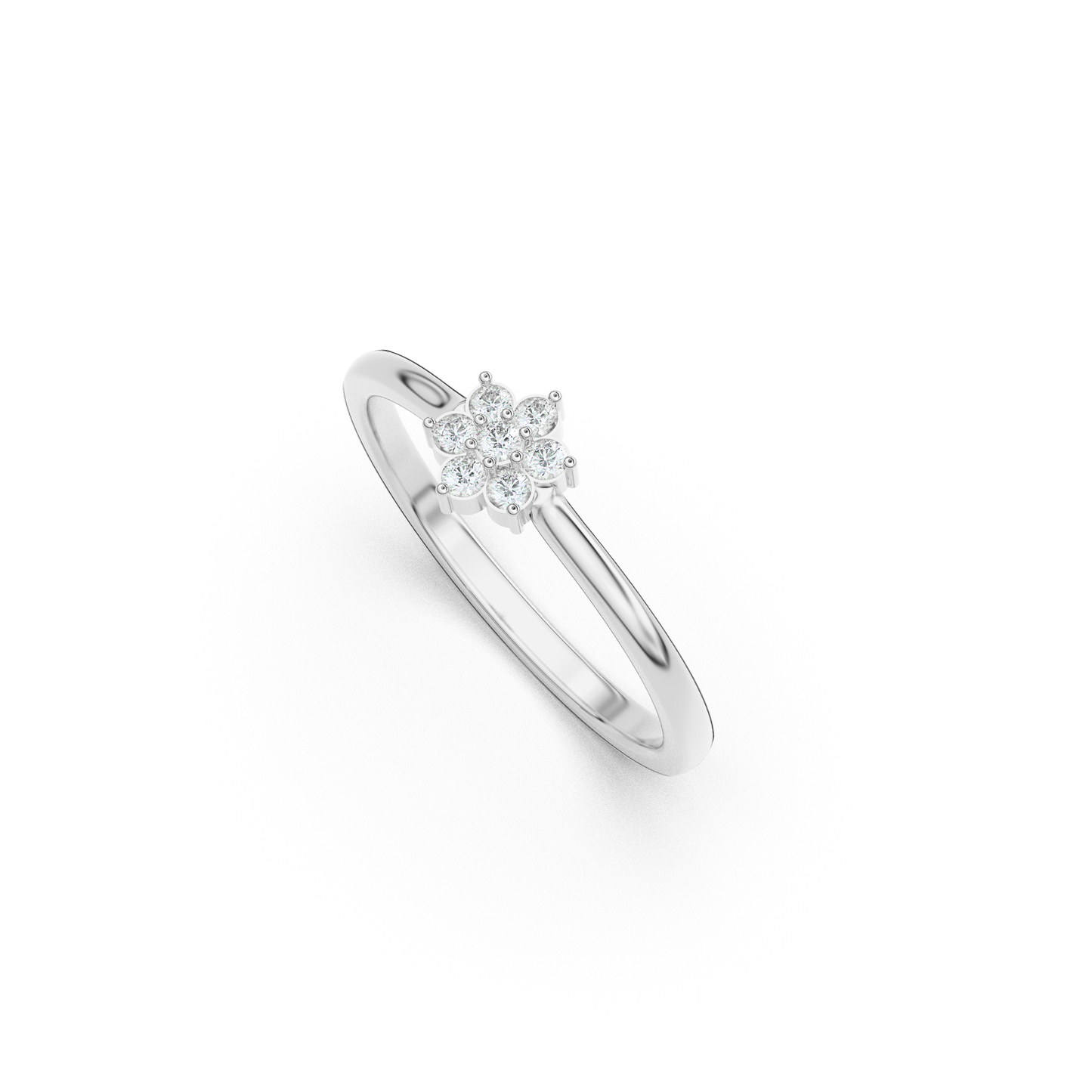 Enigmatic Radiance 18Kt Diamond Ring