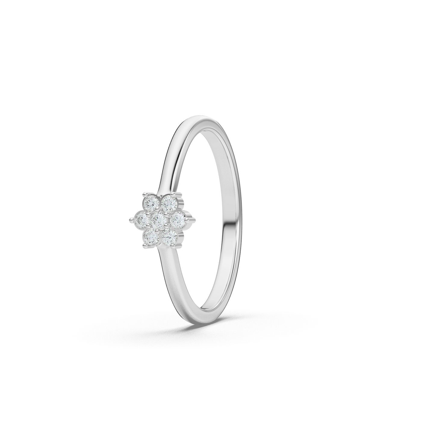 Enigmatic Radiance 18Kt Diamond Ring