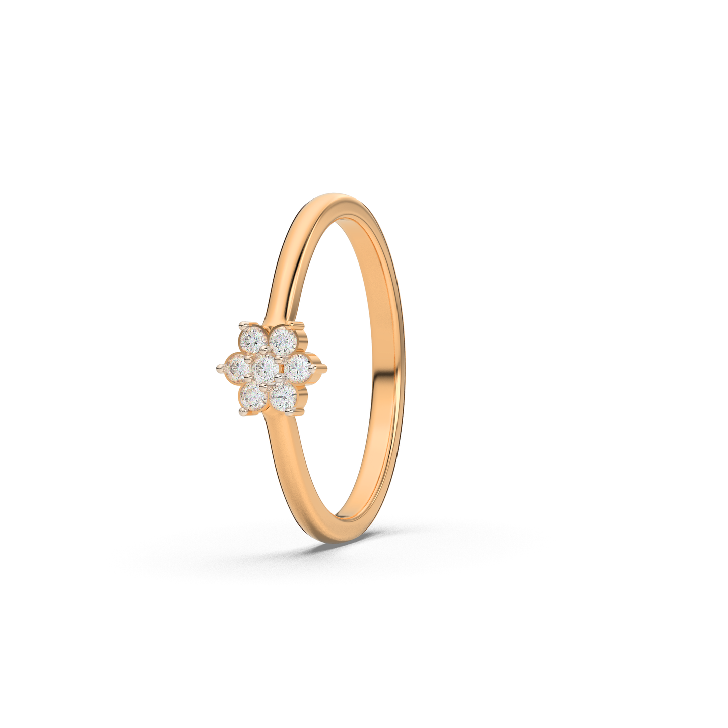 Enigmatic Radiance 18Kt Diamond Ring
