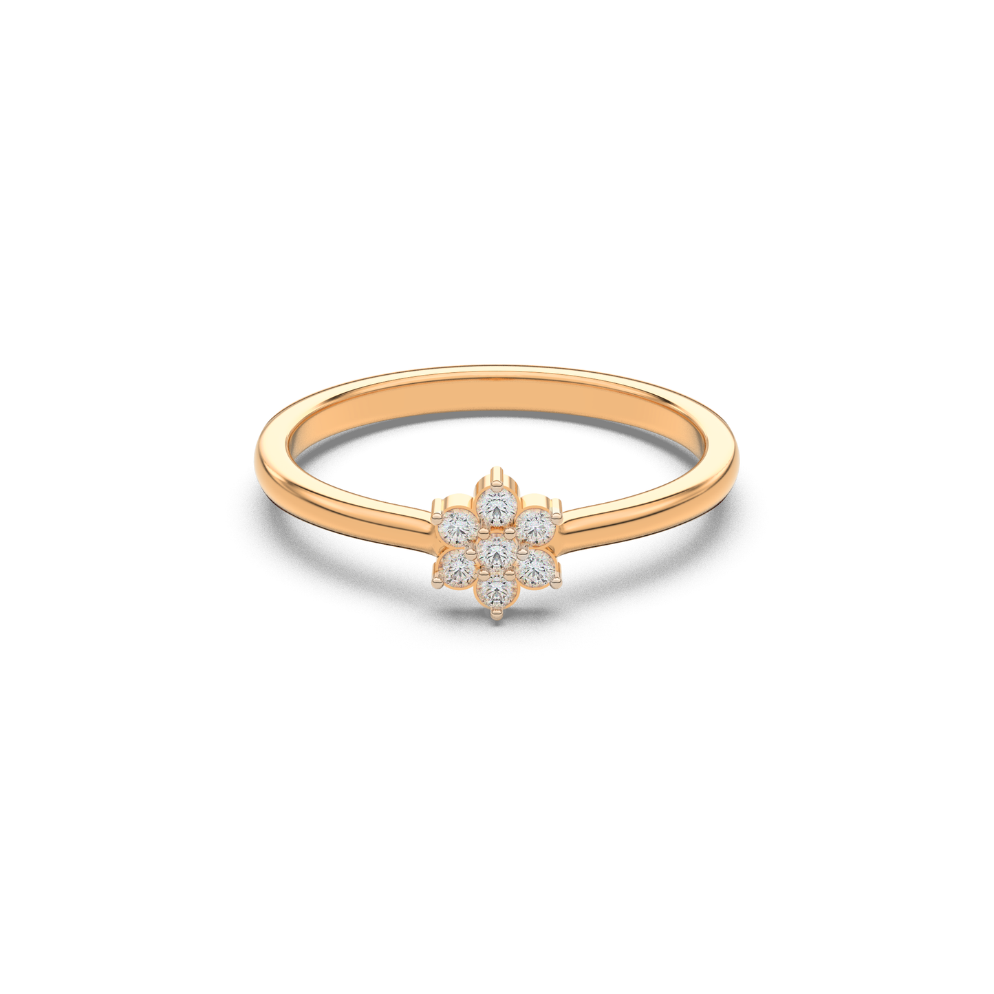 Enigmatic Radiance 18Kt Diamond Ring
