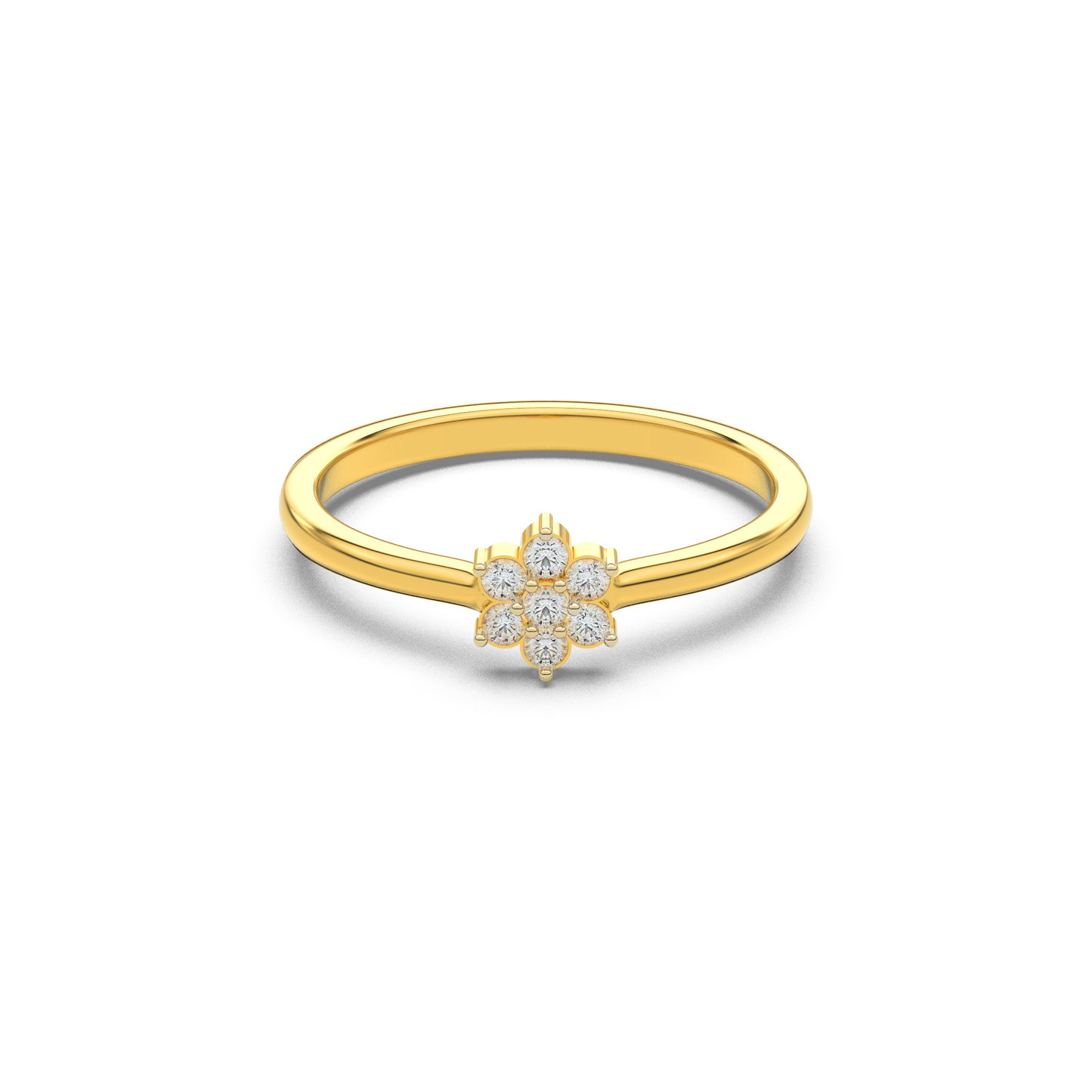 Enigmatic Radiance 18Kt Diamond Ring