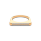 Prismatic Whisper 14Kt Diamond Ring