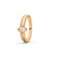 Cosmic Cascade 14Kt Diamond Ring