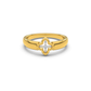 Cosmic Cascade 14Kt Diamond Ring