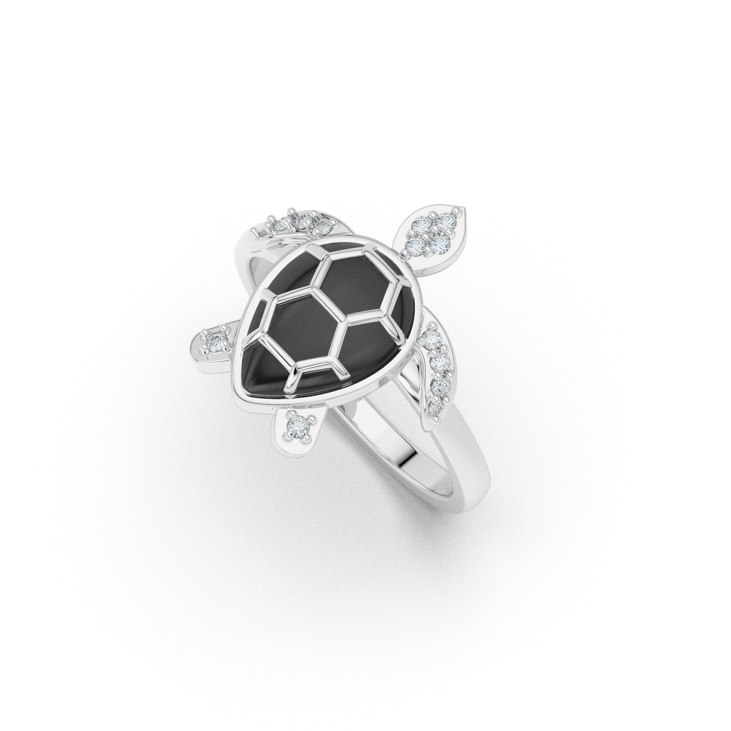 Velvet Serenity 14Kt Diamond Ring